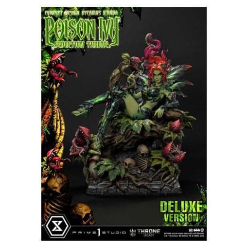 DC Comics Estatua 1/4 Throne Legacy Collection Batman Poison Ivy Seduction Throne Deluxe Bonus Version 55 cm