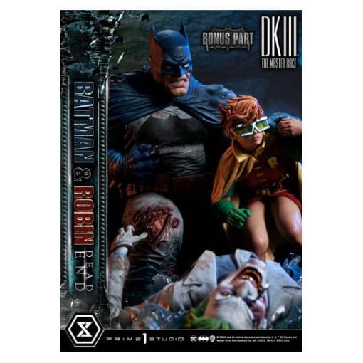 DC Comics Estatua 1/4 Ultimate Premium Masterline Series Batman & Robin Dead End Ultimate Bonus Version 61 cm