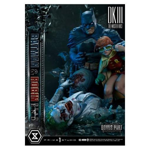 DC Comics Estatua 1/4 Ultimate Premium Masterline Series Batman & Robin Dead End Ultimate Bonus Version 61 cm