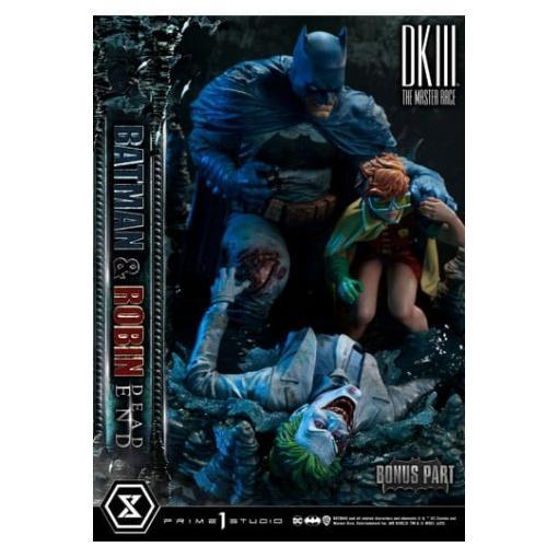 DC Comics Estatua 1/4 Ultimate Premium Masterline Series Batman & Robin Dead End Ultimate Bonus Version 61 cm