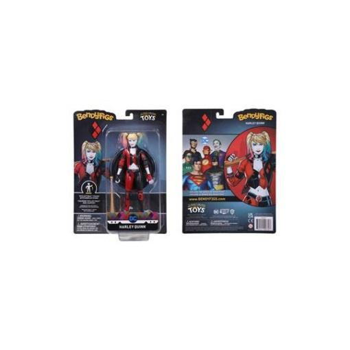 DC Comics Figura Maleable Bendyfigs Harley Quinn Rebirth 19 cm