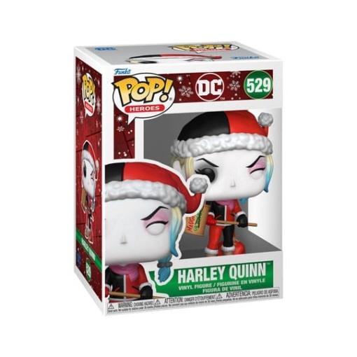 DC Comics Figura POP! Heroes Vinyl Holiday '24- Harley 9 cm