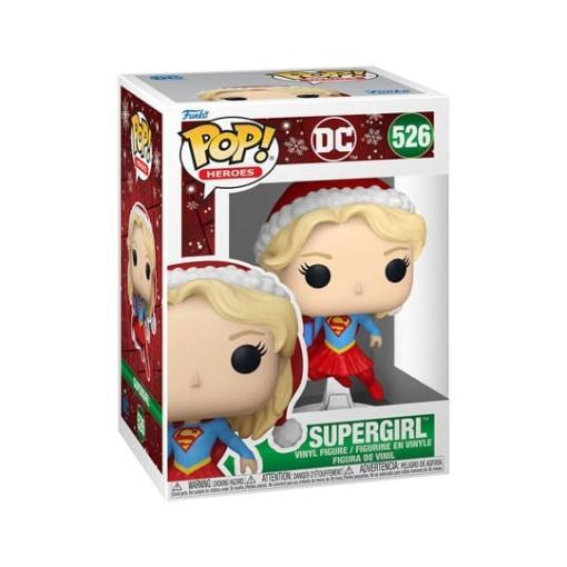 DC Comics Figura POP! Heroes Vinyl Holiday '24- Supergirl 9 cm