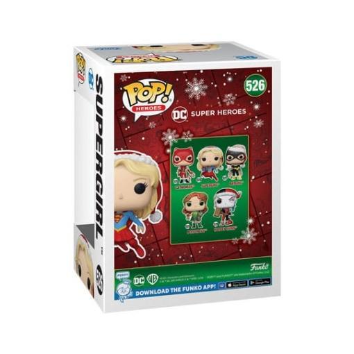 DC Comics Figura POP! Heroes Vinyl Holiday '24- Supergirl 9 cm