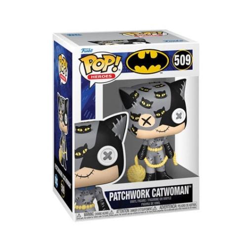 DC Comics Figura POP! Movies Vinyl Patchwork - Catwoman 9 cm