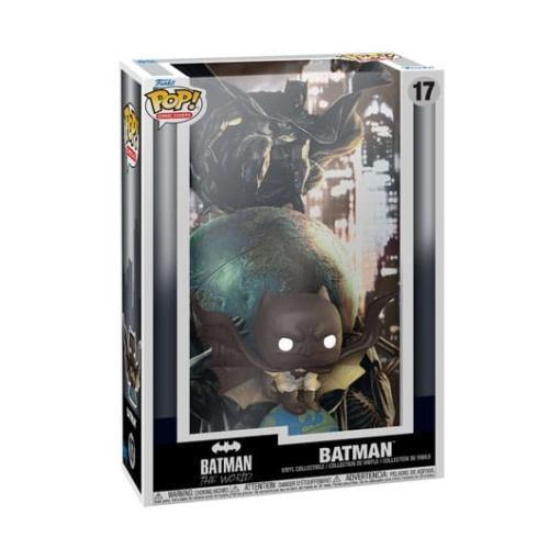 DC POP! Comic Cover Vinyl Figura Batman The World 9 cm