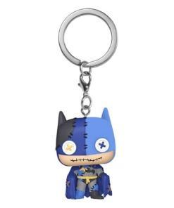 DC Patchwork Llaveros Pocket POP! Vinyl Batman 4 cm Expositor (12)