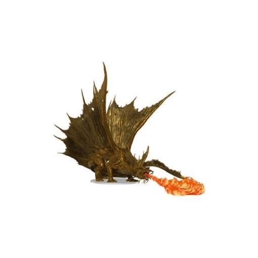 D&D Icons of the Realms Miniatura Premium pre pintado Adult Gold Dragon 25 cm