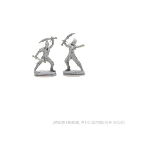 D&D Nolzur's Marvelous Miniatures Pack de 2 Miniaturas sin pintar Githyanki