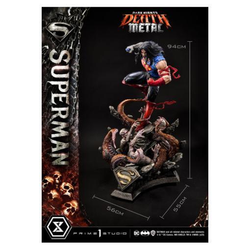 Dark Nights: Death Metal Estatua 1/3 Death Metal Superman 94 cm