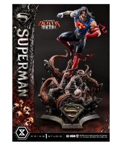 Dark Nights: Death Metal Estatua 1/3 Death Metal Superman 94 cm