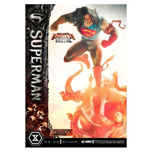 Dark Nights: Death Metal Estatua 1/3 Death Metal Superman Deluxe Ver. 94 cm