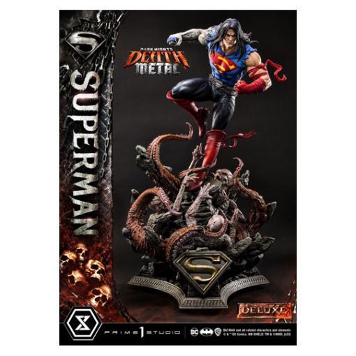 Dark Nights: Death Metal Estatua 1/3 Death Metal Superman Deluxe Ver. 94 cm