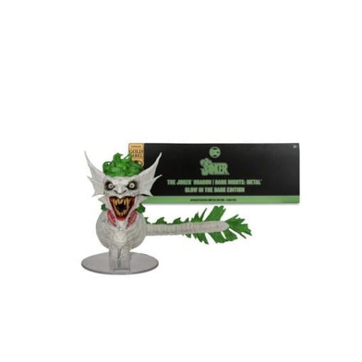 Dark Nights: Metal DC Multiverse Figura The Joker Dragon Glow in the Dark Edition (Gold Label) 25 cm