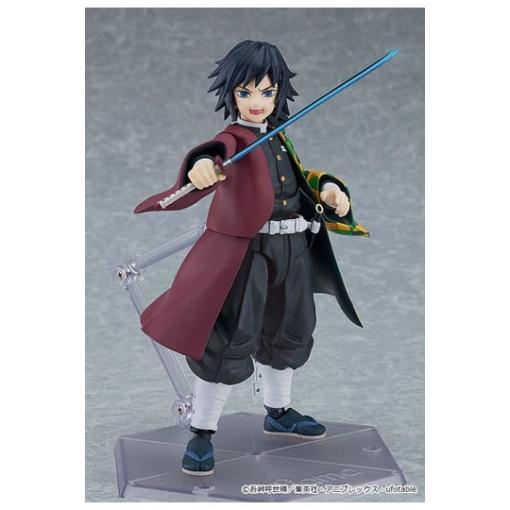 Demon Slayer: Kimetsu no Yaiba Figura Figma Giyu Tomioka 15 cm - Embalaje dañado