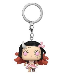 Demon Slayer: Kimetsu no Yaiba Llaveros Pocket POP! Vinyl Nezuko(Demon Form) 4 cm Expositor (12)