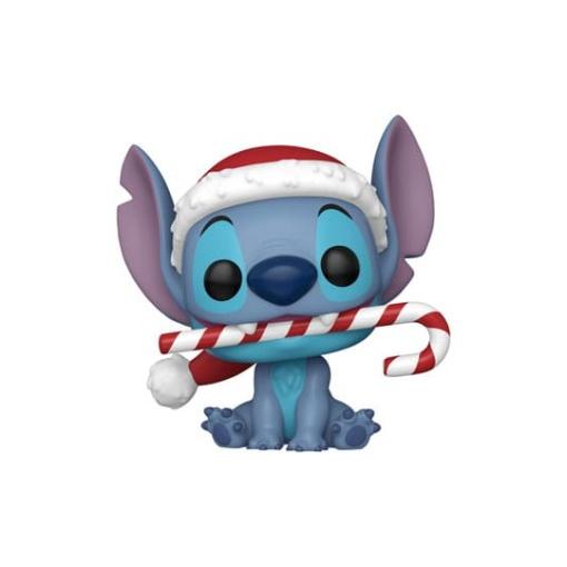 Disney Figura POP! Vinyl Holiday Stitch w/CC 9 cm