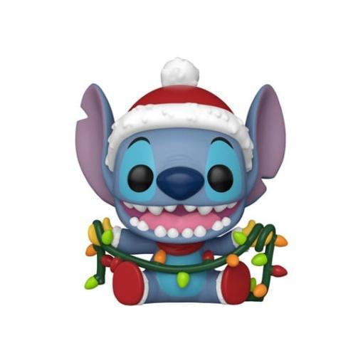 Disney Figura POP! Vinyl Holiday Stitch w/Lights 9 cm