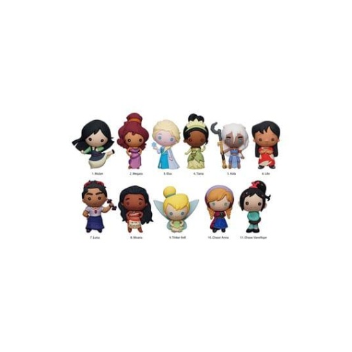 Disney Girls Power Colgantes PVC 3D Posters Series 57 Expositor (24)