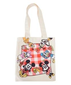 Disney by Loungefly Bolsa Canvas Mickey and friends Picnic