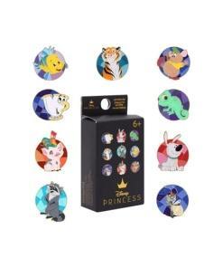 Disney by Loungefly Chapas esmaltadas Blind Box Princess Animal Stain Glass Expositor (18)