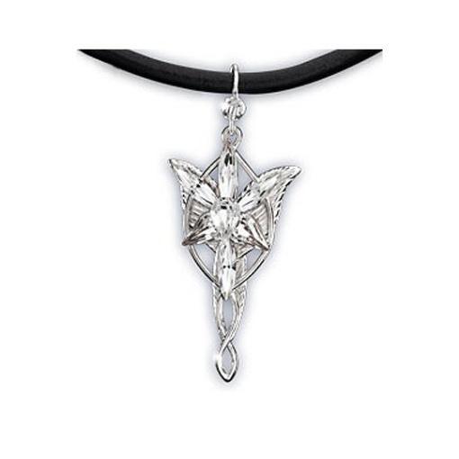 El Señor de los Anillos Colgante Mini Evenstar (Plata de ley)