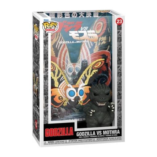 Godzilla 70th Anniversary POP! Movie Poster & Figura Godzilla vs Mothra 9 cm