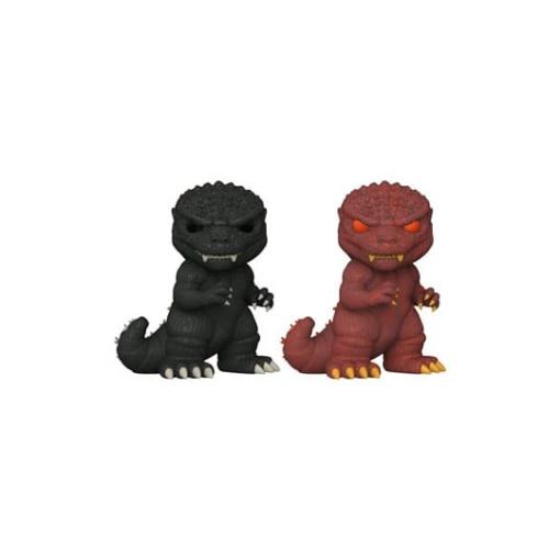 Godzilla 70th Anniversary POP! Movies Vinyl Figuren Godzilla 1984 w/CH 9 cm Surtido (6)