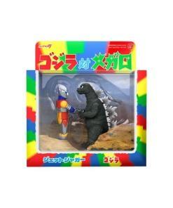 Godzilla Pack de 2 Figura Toho ReAction Godzilla & Jet Jaguar shaking Hands 10 cm