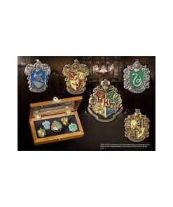 Harry Potter 5 Chapas Collección Casas de Hogwarts