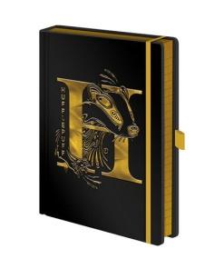 Harry Potter Libreta Premium A5 Hufflepuff Foil