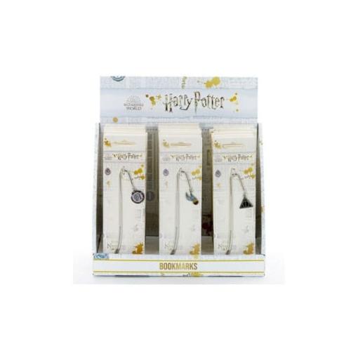 Harry Potter: Platform 9 3-4 with Golden Snitch and Deathly Hallows Bookmarks Display (30)