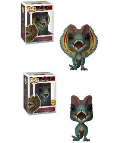 Jurassic Park Figuras POP! Movies Vinyl 9 cm Dilophosaurus Surtido (6)