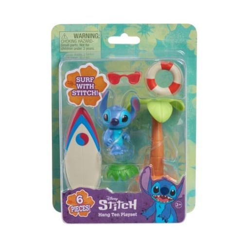 Lilo & Stitch Conjunto de juego Hang Ten Stitch 7 cm