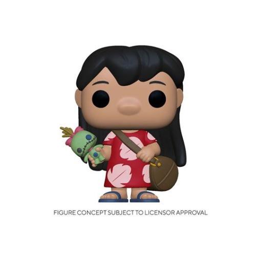 Lilo & Stitch POP! Disney Vinyl Figura Lilo w/Scrump 9 cm