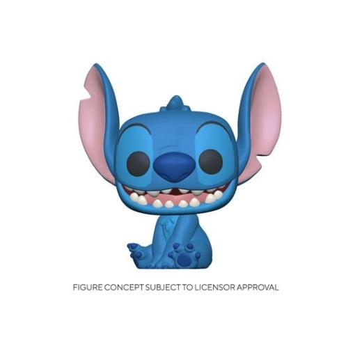 Lilo & Stitch POP! Disney Vinyl Figura Smiling Seated Stitch 9 cm