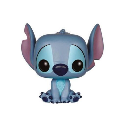 Lilo & Stitch POP! Vinyl Figura Stitch (Seated) 9 cm - Embalaje dañado