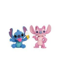 Lilo & Stitch Pack de 2 Minifiguras Angel & Stitch 7 cm