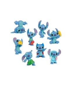 Lilo & Stitch Pack de 8 Minifiguras Stitch Collectible Figure Set 7 cm