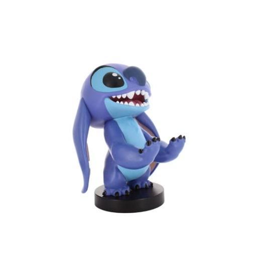 Lilo & Stitch Soporte Cably Guys Smiley Stitch 21 cm