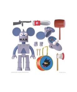 Los Simpson Figura Ultimates Robot Itchy 18 cm