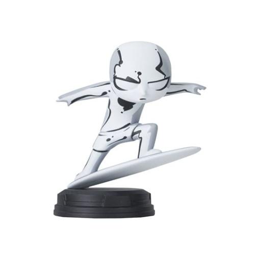 Marvel Animated Estatua Silver Surfer 10 cm