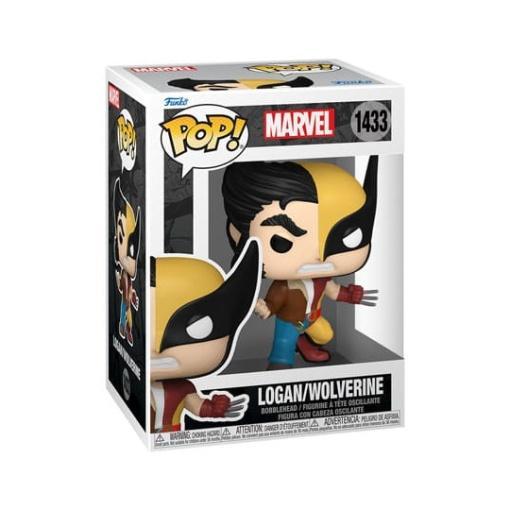 Marvel Figura POP! Vinyl Split- Wolverine/Logan 9 cm