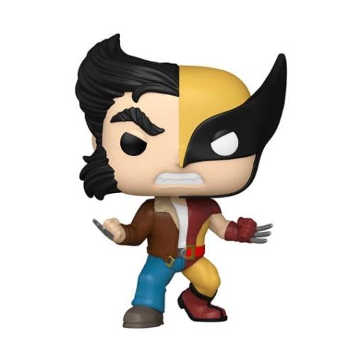 Marvel Figura POP! Vinyl Split- Wolverine/Logan 9 cm