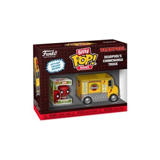 Marvel POP! Rides Vinyl Figura Deadpool w/Chimichanga Truck 2