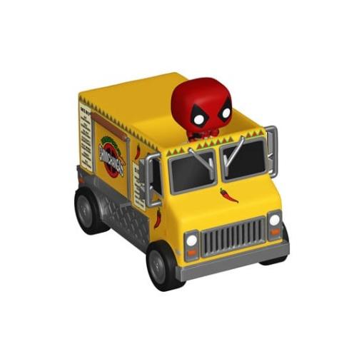 Marvel POP! Rides Vinyl Figura Deadpool w/Chimichanga Truck 2