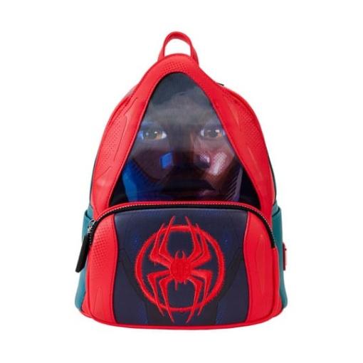 Marvel by Loungefly Mochila Spider-Verse Miles Morales Hoodie Cosplay