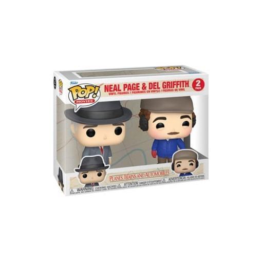 Mejor solo que mal acompañado Pack de 2 POP! Movies Vinyl Figuras Neal Page & Del Griffith 9 cm