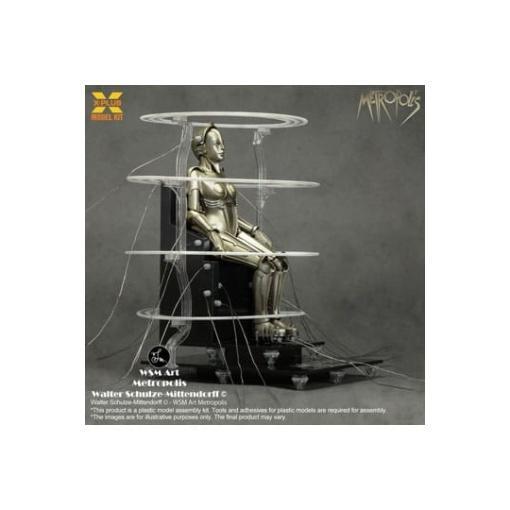 Metropolis Maqueta Plastic Model Kit 1/8 Maschinenmensch Seated Ver. 18 cm