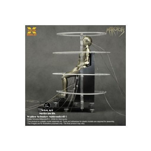 Metropolis Maqueta Plastic Model Kit 1/8 Maschinenmensch Seated Ver. 18 cm